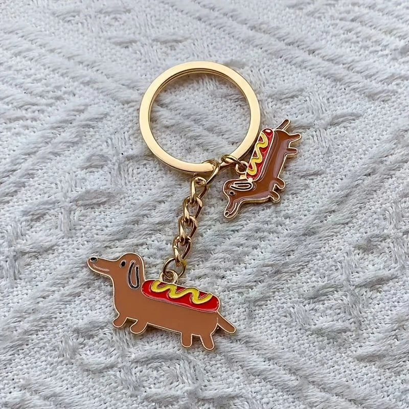 „Hot Doggo" – Schlüsselanhänger mit Biss