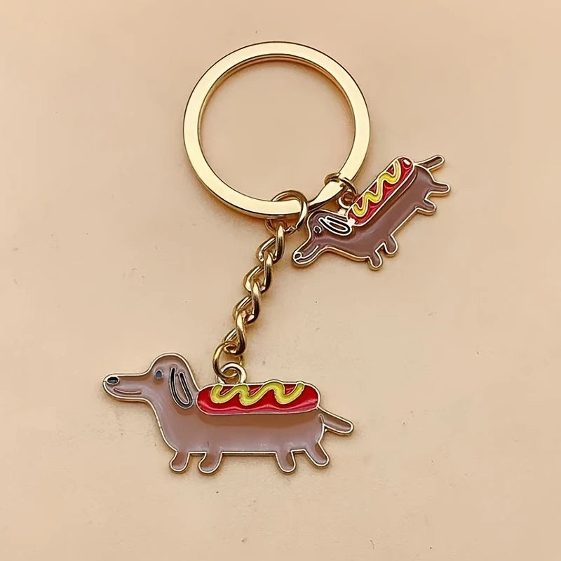 „Hot Doggo" – Schlüsselanhänger mit Biss