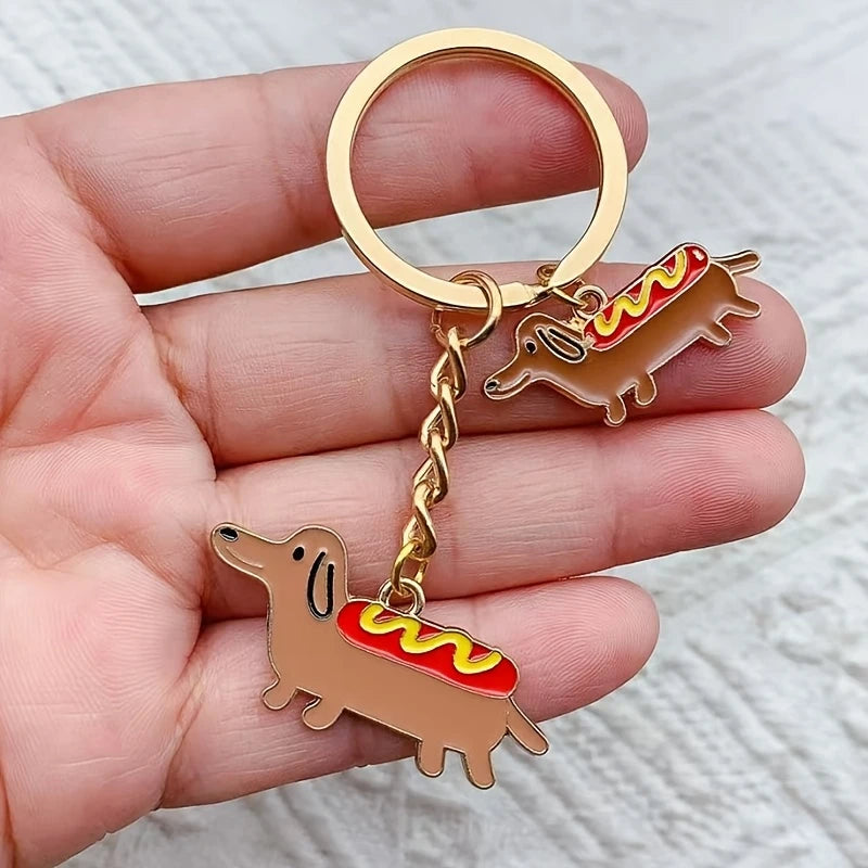 „Hot Doggo" – Schlüsselanhänger mit Biss